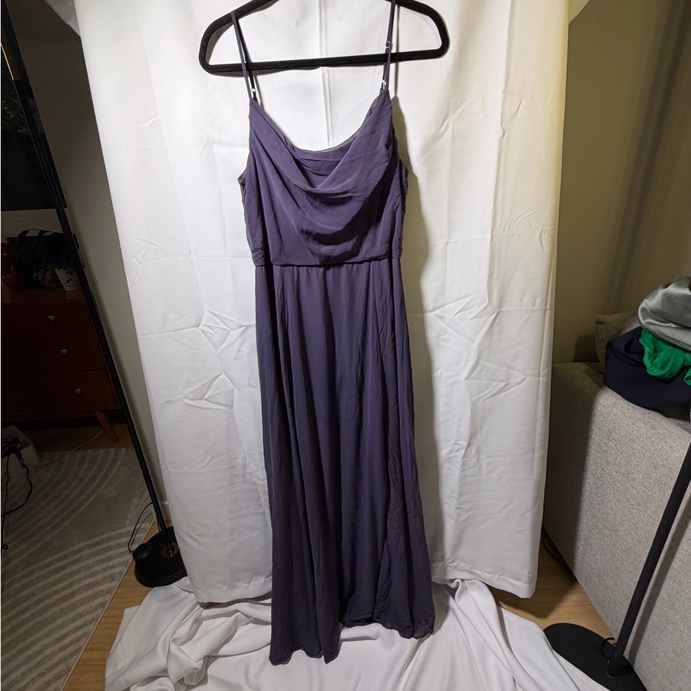 Elegant Purple Women's Dress